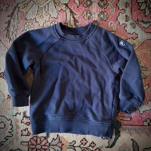 Polarn O. Pyret Deep Blue Toddler Sweatshirt NWOT